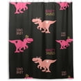 thumbnail image 1 of GZHJMY Dinosaur Shower Curtain Waterproof Fabric Bath Curtain with Hooks for Bathtub Bathroom Decor, 60 x 72 Inch, 1 of 6