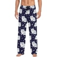 thumbnail image 1 of GZHJMY Dog Pajama Pants for Men, Lounge Pants Lightweight Men Pajama Bottoms with Drawstring Pockets, Christmas New Year Birthday Gifts, Small, 1 of 6