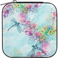 thumbnail image 1 of GZHJMY Dragonfly Small Jewelry Box, Portable Leather Travel Jewelry Storage Case for Rings Earrings Necklace Bracelets, 1 of 7