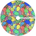 thumbnail image 1 of GZHJMY Easter Bunny Egg Christmas Tree Skirt Tree Skirt for Holiday Party Home Christmas Day Ornaments, 47.2", 1 of 6