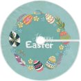 thumbnail image 1 of GZHJMY Easter Egg Christmas Tree Skirt Home Decoration Large Round Christmas Tree Skirt for Holiday Party Home Christmas Day Ornaments, 47.2", 1 of 6