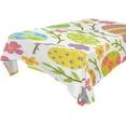 thumbnail image 1 of GZHJMY Easter Eggs Tablecloth, Rectangle Waterproof Washable Polyester Table Cover for Picnic Dinner Holiday Party Decor, 54 x 72 Inch, 1 of 7