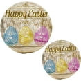 thumbnail image 1 of GZHJMY Easter Theme Pattern Trivet Pot Holder, Round Woven Potholders Set 2PCS-Braided - Coasters - Table Mats 345 for Kitchen Pans Bowl Teapot, 1 of 7