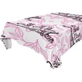 thumbnail image 1 of GZHJMY Eiffel Tower Tablecloth, Rectangle Waterproof Washable Polyester Table Cover for Picnic Dinner Holiday Party Decor, 54 x 54 Inch, 1 of 7