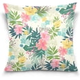 thumbnail image 1 of GZHJMY Elegant Flowers Pillow Cover 18 x 18 Inch, Soft Decorative Cushion Case Square Throw Pillow Cover for Sofa Living Room Couch Home Decor, 1 of 7