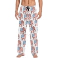 thumbnail image 1 of GZHJMY Elephant Pajama Pants for Men, Lounge Pants Lightweight Men Pajama Bottoms with Drawstring Pockets, Christmas New Year Birthday Gifts, Large, 1 of 6