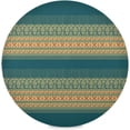 thumbnail image 1 of GZHJMY Ethnic Vintage Style Round Placemats Non-Slip Heat Resistant Placemat for Dining Table Kichen Party Table Diameter Decor 15.4 inch Set of 4 Table Mat, 1 of 7