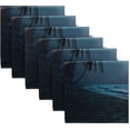 thumbnail image 1 of GZHJMY Fantasy Tropical Beach Cloth Napkins Washable Reusable Polyester Dinner Napkins 20 x 20 Inch for Home Weddings Parties Holiday Table Napkins Set of 1, 1 of 6