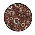 thumbnail image 1 of GZHJMY Fashion Circle Round Rugs for Living Room, 60In Non-Slip Coral Velvet Long Runner Rugs, Washable Water Absorbent Mat Carpet for Bedroom Kitchen Kids Room, 1 of 1