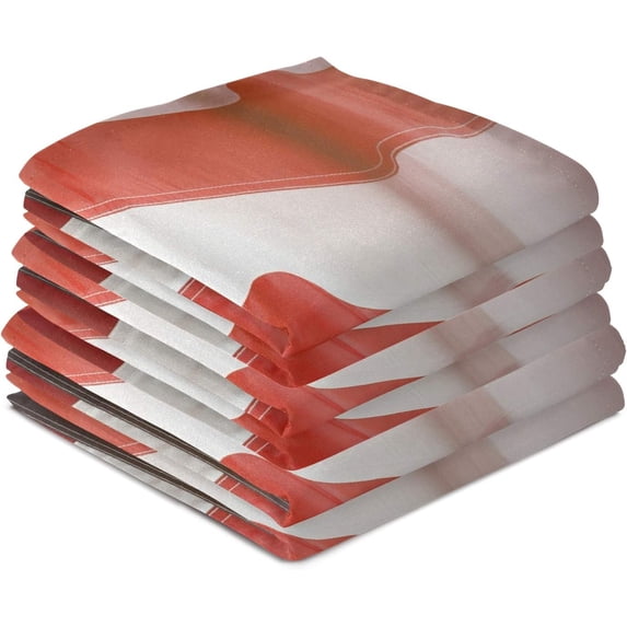 GZHJMY Flag Day Vintage American Flag Kitchen Dish Towels Set of 6,Dishcloths,Absorbent Soft Towels Hand Towels, Tea Towels,18" x 28"