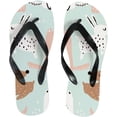 thumbnail image 1 of GZHJMY Flip Flops Cute Dog Animal Puppy Cartoon Thong Slip On Slippers Beach Summer Sandals for Women Men Boy Girl Kid Summer Slippers, 1 of 5