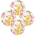 thumbnail image 1 of GZHJMY Floral Bird Pattern Round Placemats, 4 Pack Table Mats for Kitchen Washable Non-Slip Place Mats Heat Resistant Place Mats for Kitchen Dining Table Decoration, 1 of 6