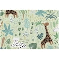 thumbnail image 1 of GZHJMY Forest Animal Bathroom Rug Rectangular Bath Mat Non Slip Bath Rugs Absorbent Shaggy Bathmats for Sink Shower 16" x 24", 1 of 7