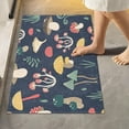 thumbnail image 1 of GZHJMY Forest Mushrooms Bathroom Rug 24"×16",Non-Slip High Absorbent Bath Mat Rug Machine Washable Bahtub Mats, 1 of 7