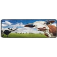 thumbnail image 1 of GZHJMY Funny Cows Non-Slip Runner Rug Area Rug Washable Rectangle Rug for Bedroom Living Room Bathroom Hallways Home Decor 72x24 Inches#133, 1 of 7