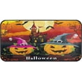 thumbnail image 1 of GZHJMY Funny Halloween Pumpkin Kitchen Rugs, 39"x20",Non Slip Washable Cushioned Carpets Polyester AntiFatigue Comfort Porch Floor Mat Doormat Halloween Decoration, 1 of 7
