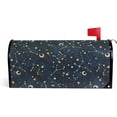 thumbnail image 1 of GZHJMY Galaxy Gold Comets Constellations Stars Magnetic Mailbox Cover Large Size Mailbox Wraps MailWraps Post Letter Box Cover Garden Yard Oversized 25.5 x 21 inch Home Decor, 1 of 7