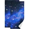 thumbnail image 1 of GZHJMY Galaxy Soft Hand Towels, 2 Pcs Absorbent Bath Towel Decorative Fingertip Towels for Bathroom Gym Spa Hotel Beach Swimming Pool,14.4"x 28.3", 1 of 7