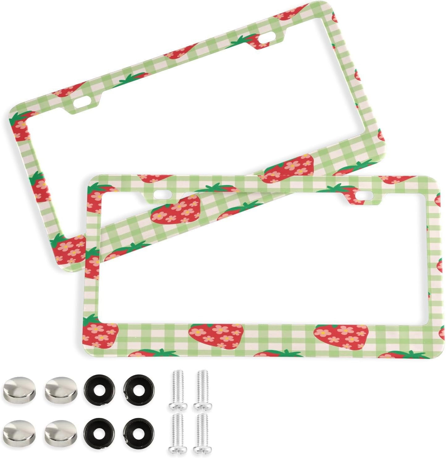 Chrome License Plate Frames In License Plate Frames By Color (1000 - Foto 8