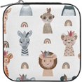 thumbnail image 1 of GZHJMY Giraffe Mini Jewelry Box, Portable Leather Travel Small Jewelry Organizer Case for Earring, Necklace, Rings, Bracelets, 1 of 7