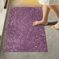 thumbnail image 1 of GZHJMY Glitter Texture Bathroom Rug 24"×16",Non-Slip High Absorbent Bath Mat Rug Machine Washable Bahtub Mats, 1 of 7