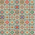 thumbnail image 1 of GZHJMY Gorgeous Colorful Moroccan Pattern Cloth Napkins, Set of 1 20 x 20 Inch Soft & Comfortable Polyester Dinner Napkins for Family, Home, Restaurant, Weddings, Parties, 1 of 5