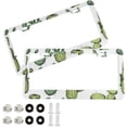 thumbnail image 1 of GZHJMY Green Cactus License Plate Frames 2PCS Car License Plate Holder with Screw Parts Cover Set Automotive Car Accessories Decor for Universal US Vehicles, 1 of 7