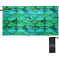 thumbnail image 1 of GZHJMY Green Marble Textures Beach Towel,Absorbent Quick Dry Sport Towel Oversized Lightweight Soft Bath Towel for Travel Sports Pool Swimming Bath Camping 31x71in Bathroom Towels, 1 of 7