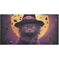 thumbnail image 1 of GZHJMY Halloween Black Cat Bathroom Rugs Bath Mat 39 x 20 Inch Non-Slip Extra Soft and Absorbent Shaggy Bath Carpet for Tub, Shower, Bathroom Carpet Runner, 1 of 7