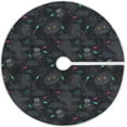 thumbnail image 1 of GZHJMY Halloween Christmas Tree Skirt Halloween Tree Skirt for Holiday Party Home Christmas Day Ornaments 36", 1 of 6