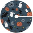 thumbnail image 1 of GZHJMY Halloween Christmas Tree Skirt Halloween Tree Skirt for Holiday Party Home Christmas Day Ornaments 36", 1 of 6