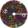 thumbnail image 1 of GZHJMY Halloween Christmas Tree Skirt Halloween Tree Skirt for Holiday Party Home Christmas Day Ornaments 48", 1 of 6