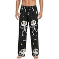 thumbnail image 1 of GZHJMY Halloween Cute Skeleton Pajama Pants For Men, Men's Separate Bottoms, Lounge Pants with Pockets, Christmas New Year Birthday Gifts, XX-Large, Christmas New Year Birthday Gifts, XX-Large, 1 of 7