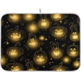 thumbnail image 1 of GZHJMY Halloween Décor Dish Drying Mat - 16 x 18inch- Extra Large Microfiber Dish Drying Mat, Dish Draining Mat, Counter top Mat, Halloween Fire Pumpkin（326）, 1 of 7