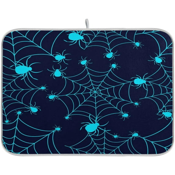 GZHJMY Halloween Décor Dish Drying Mat - 18 x 24inch- Extra Large Microfiber Dish Drying Mat, Dish Draining Mat, Counter top Mat, Fashion Net(114)