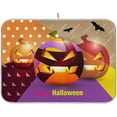 thumbnail image 1 of GZHJMY Halloween Décor Dish Drying Mat - 18 x 24inch- Extra Large Microfiber Dish Drying Mat, Dish Draining Mat, Counter top Mat, Happy Halloween（243）, 1 of 7