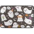 thumbnail image 1 of GZHJMY Halloween Ghost Door mat Non Slip Floor Door Rug, Soft Floor Mat for Kitchen Garden Bedroom Indoor Outdoor Entrance Home Holiday Decoration 23.6" x15.7", 1 of 7