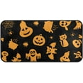 thumbnail image 1 of GZHJMY Halloween Ghost Pumpkin Kitchen Rug Non-Slip Kitchen Floor Mat Anti Fatigue Standing Mat for Sink Kitchen Bathroom, 39 x 20 Inch, 1 of 7