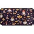 thumbnail image 1 of GZHJMY Halloween Gnome-1 (4) Kitchen Rug Mat Anti-Fatigue Comfort Floor Mat Waterproof Non Slip Washable Kitchen Rug for Kitchen Washroom Bedroom Sink 39 x 20 inch, 1 of 7