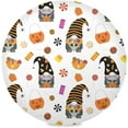 thumbnail image 1 of GZHJMY Halloween Gnome Round Placemats Set of 4, Non-Slip Table Mats Washable Heat Resistant Place Mats for Kitchen Dining Table Home Decor,15.4 Inch, 1 of 7