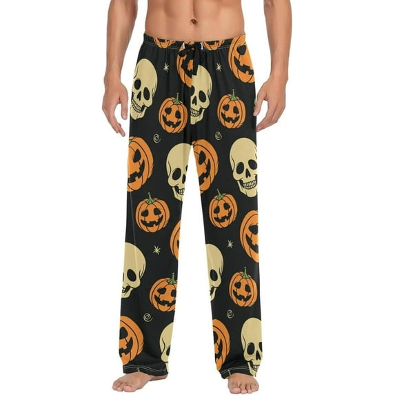 GZHJMY Halloween Pajama Pants For Men, Men's Separate Bottoms, Small, Lounge Pants with Pockets, Christmas New Year Birthday Gifts, Small, Christmas New Year Birthday Gifts, Small
