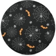 thumbnail image 1 of GZHJMY Halloween Spider Round Placemats Set of 6, Non-Slip Table Mats Washable Heat Resistant Place Mats for Kitchen Dining Table Home Decor,15.4 Inch, 1 of 7
