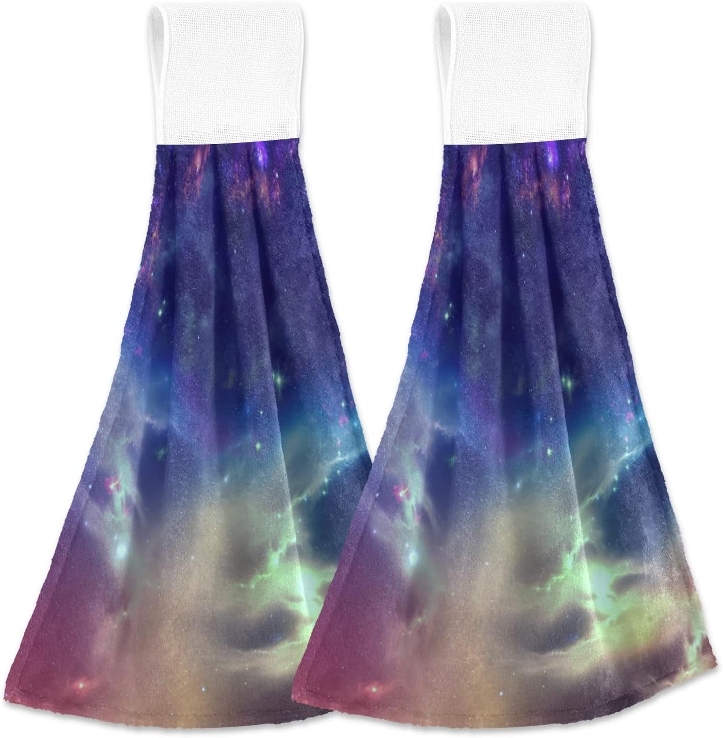 Starry Sky Blue Deluxe Hooded Towel