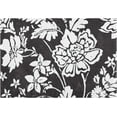 thumbnail image 1 of GZHJMY Hawaiian Black Floral Bathroom Rug Rectangular Bath Mat Non Slip Bath Rugs Absorbent Shaggy Bathmats for Sink Shower 16" x 24", 1 of 7