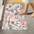 thumbnail image 1 of GZHJMY Hibiscus Wildflowers Bathroom Rug 24"×16",Non-Slip High Absorbent Bath Mat Rug Machine Washable Bahtub Mats, 1 of 7