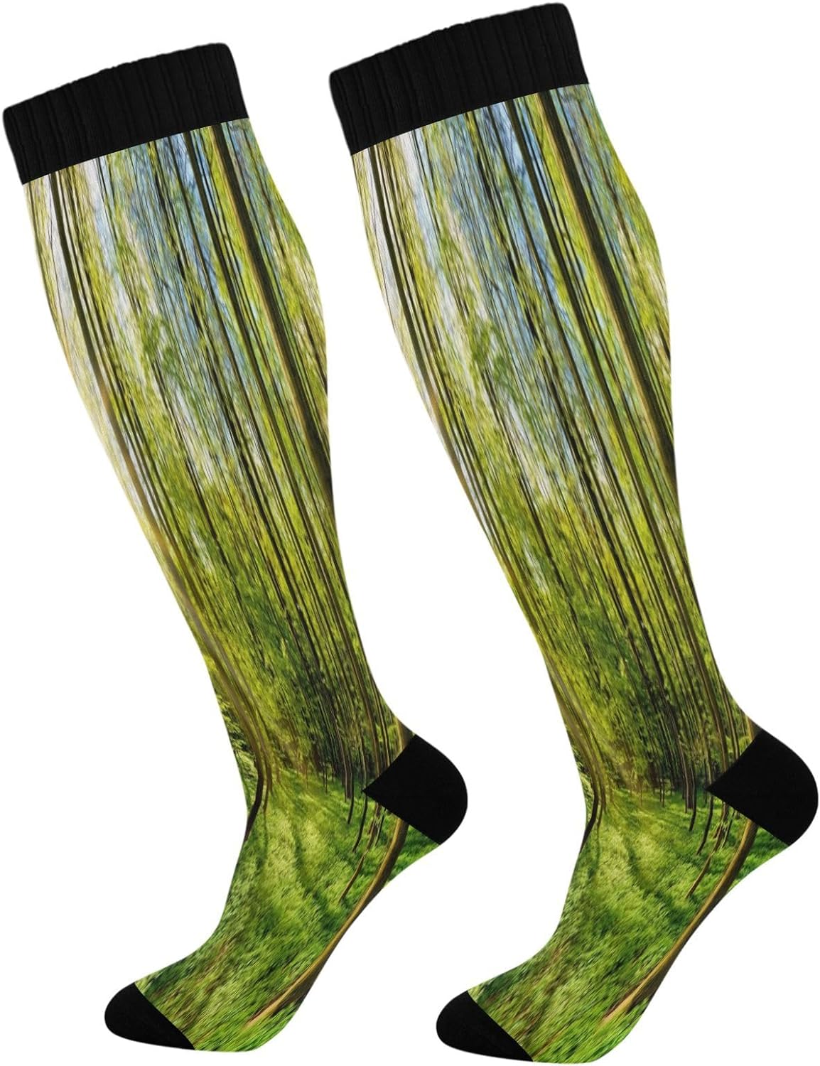 GZHJMY High Elasticity Compression Socks, High Knee Socks Adult ...