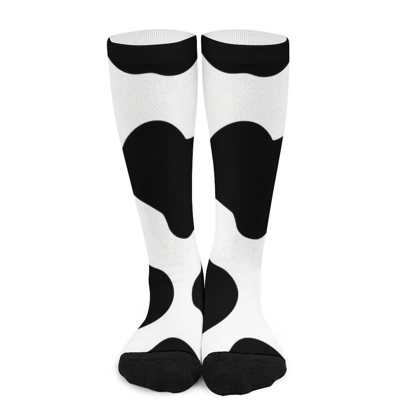 GZHJMY High Elasticity Compression Socks for Adult, Abstract Cow ...