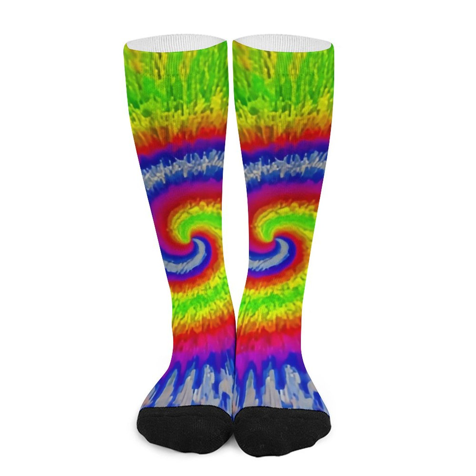 GZHJMY High Elasticity Compression Socks for Adult, Beautiful Graphic ...