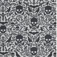 thumbnail image 1 of GZHJMY Holiday Cloth Napkin Halloween Skull Bat Kitchen Dining Table Decor for Cocktail Gathering Party Holiday Wedding Everyday Use 6 Pack 20" × 20", 1 of 6