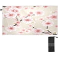 thumbnail image 1 of GZHJMY Japanese Flowering Cherry Beach Towel - Lightweight Compact Oversized Travel Towels - Super Absorbent Quick Dry Towel for Swimming Camping Holiday（9）, 1 of 7